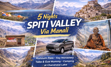 5 Nights / 6 Days Spiti Valley Tour (Via Manali)