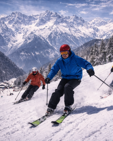 Skiing – Solang Valley & Kufri